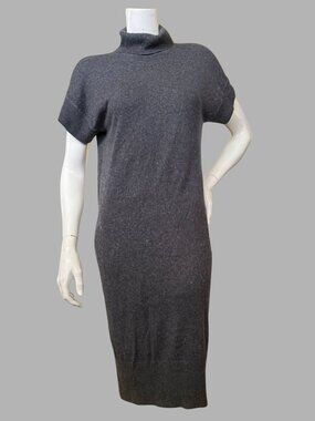 Worthington Gray Turtleneck Sweater Dress – Soft Knit